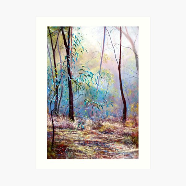'Wickham Mist 2' Art Print