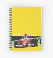 Ferrari Grand Prix racing car Spiral Notebook