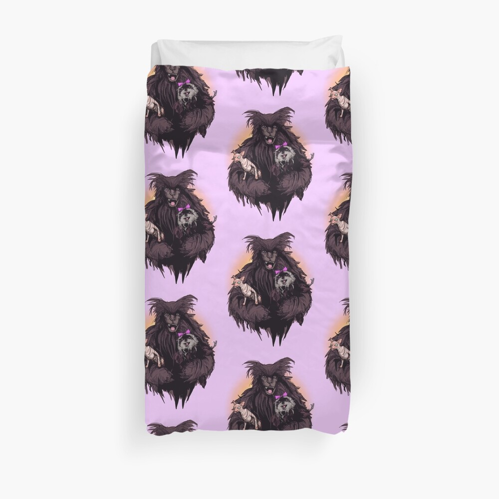 Edgar, Rankle, and Rose Duvet Cover
