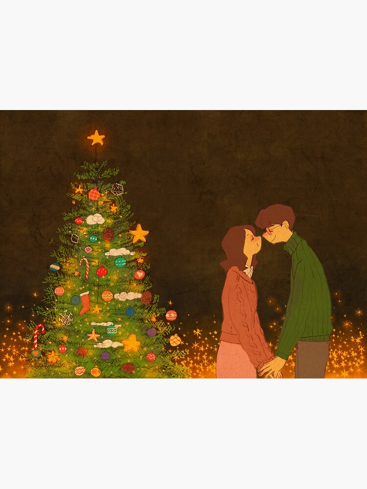 Christmas kissing by puuung1