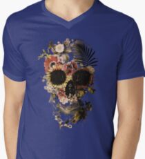 Garden Skull Light V-Neck T-Shirt