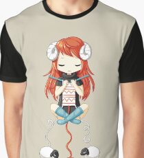 Knitting Meditation 2 Graphic T-Shirt