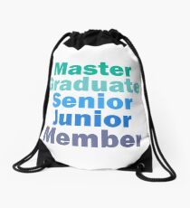 TDA Artist Ranks Drawstring Bag
