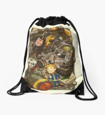Wasteland Cache Drawstring Bag