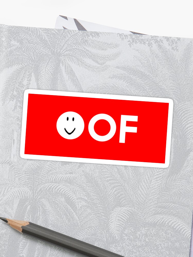 Roblox Oof Gaming Noob Sticker By Smoothnoob - roblox oof sticker