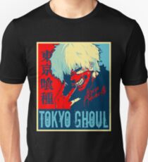Tokyo Ghoul Ken Kaneki Name tropft Slim Fit T-Shirt