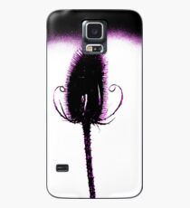 purple teasel Case/Skin for Samsung Galaxy
