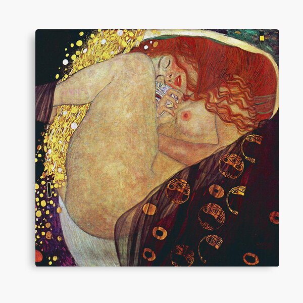 Gustav Klimt Danaë Canvas Print