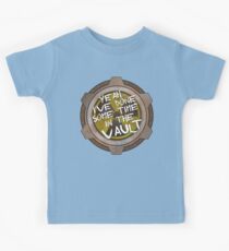 Ja, ich habe einige Zeit in einer nuklearen Fallout Vault gemacht Kinder T-Shirt