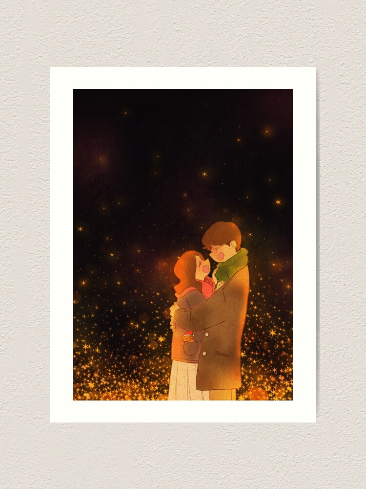 Alternate view of A warm winter night Art Print