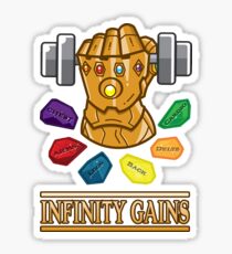The Infinity Gaintlet Sticker