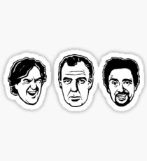 Jeremy Clarkson, Richard Hammond, James May Sticker