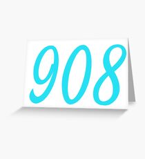 908 Greeting Card