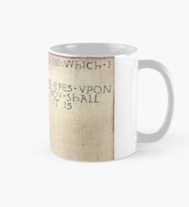Sieh das Feld! Tasse