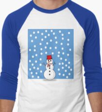 the snowman Men's Baseball ¾ T-Shirt
