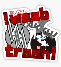 !Weeb Trash! Sticker