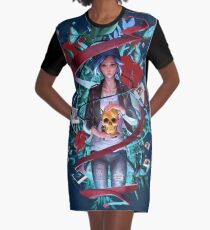 Trapped by Destiny Graphic T-Shirt Dress