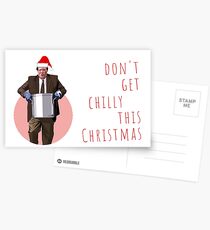 Binging with Babish: Kevin's Famous Chili from The Office, meme greeting cards Postcards
