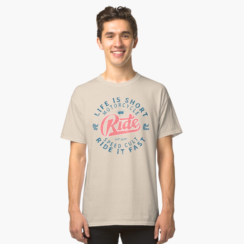Motorcycle Speed Cult Classic T-Shirt