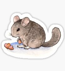 Chinchilla love Sticker