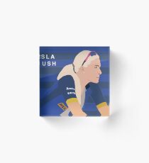 Isla Rush Acrylic Block