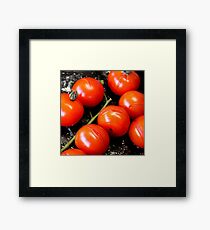Roasted Cherry Tomatoes Framed Print