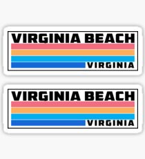 Virginia Beach Virginia Atlantic Ocean Vacation Sticker