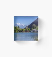 The Black Dragon Pool - Yunnan Acrylic Block