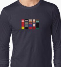 Color Palette Of Justice Long Sleeve T-Shirt