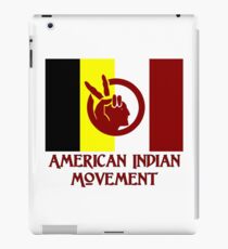 The American Indian Movement - Flag iPad Case/Skin