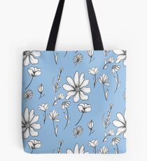Wild flowers and Daisys Tote Bag