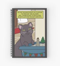 Mrs. Twinklepaws' Holiday Display Spiral Notebook