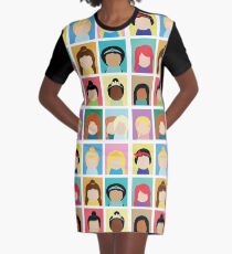 Princess Inspired Graphic T-Shirt Dress