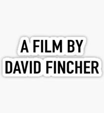 david fincher Sticker