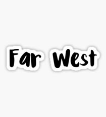 Far West Sticker