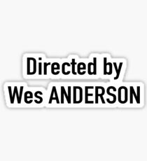 wes anderson Sticker