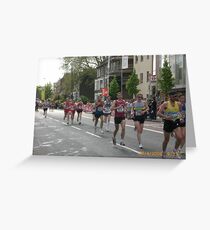 London Marthon 2009 Greeting Card