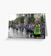London Marthon 2009 Greeting Card