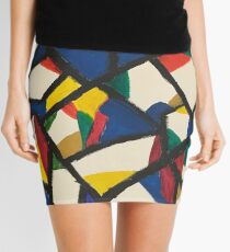 Stained glass Mini Skirt