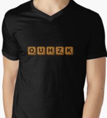 Quhzk Men's V-Neck T-Shirt