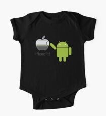 Apple Android I Fixed It One Piece - Short Sleeve