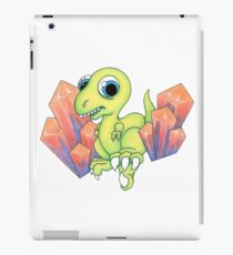 New School Dino & Crystals iPad Case/Skin