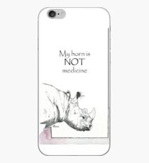 Rhino horn myth iPhone Case