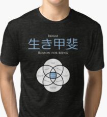 Ikigai - Map concept Tri-blend T-Shirt
