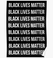 Póster Materia de vidas negras