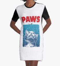 Paws Graphic T-Shirt Dress