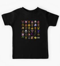 Fünf Nächte im Freddy's - Pixel Kunst - Multiple Characters New Set Kinder T-Shirt