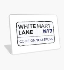 Tottenham "Come on you Spurs" street sign - Tottenham wall art - Tottenham posters - Tottenham accessories Laptop Skin