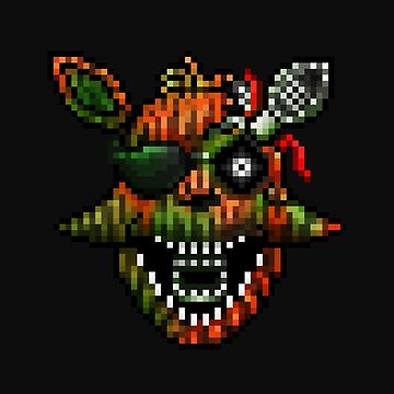 Five Nights at Freddy's 2 - Pixel art - Various Characters Sticker