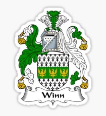 Winn Coat of Arms - Family Crest Shirt Sticker